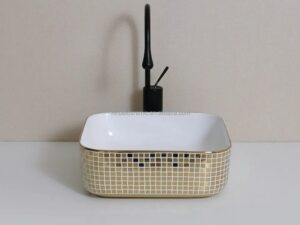 Vasque D1303H005 BLANC / DORE