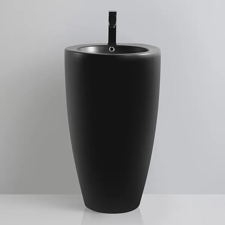 Lavabo Totem B-133 Noir p4