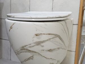 Cuvette suspendue Blanc Marbre T-203-2 – 490x370x360