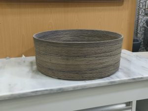 Vasque D3003 – Gris Patine – 410x410x150