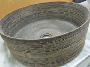 Vasque D3003 – Gris Patine – 410x410x150