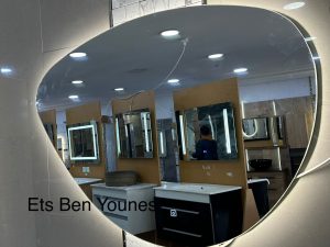 Miroir LED Mural tactile RAYBAN 90/70