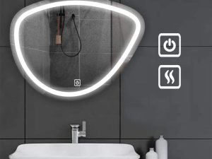 Miroir LED Mural tactile RAYBAN 90/70